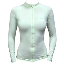 Рашгард женский SCALLOPS PROSKIN ZIP W`S лимонный